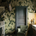 Corals, Green Mural Wallpaper - room preview 02