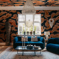 Guppy, Orange Mural Wallpaper - room preview 02