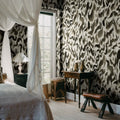 Discus, Graphite Mural Wallpaper - room preview 02