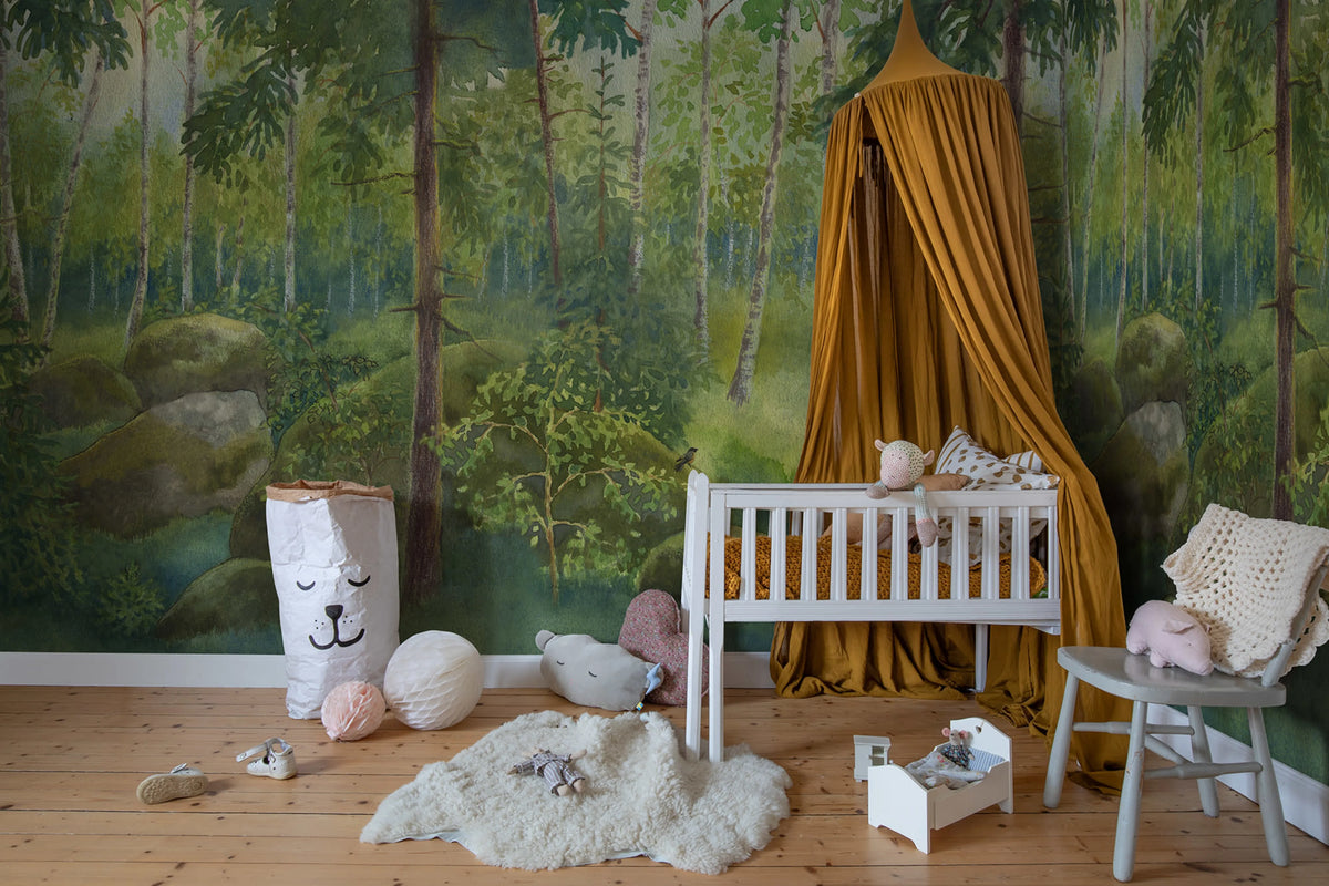 Home Forest, Spring Mural Wallpaper - room preview 02