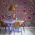 Whimsical Mural Wallpaper - room preview 02