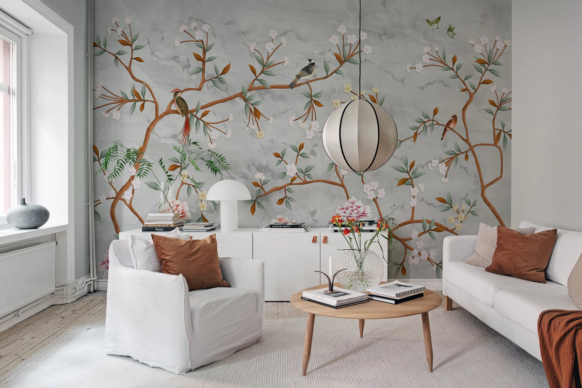 Sweet Blossoms Mural Wallpaper - room preview 02