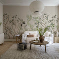 Chinoiserie Trees Mural Wallpaper - room preview 02
