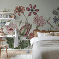 Wild Flowers, Vintage Mural Wallpaper - room preview 02