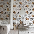 Frenchies Mural Wallpaper - room preview 02
