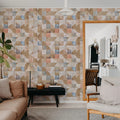 Multi Blocks, Sand Mural Wallpaper - room preview 02