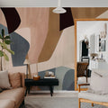 Abstract Mural Wallpaper - room preview 02