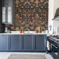Vintage Tapestry, Red Mural Wallpaper - room preview 02