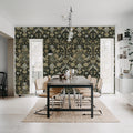 Vintage Tapestry, Yellow Mural Wallpaper - room preview 02