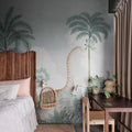 Dinosaur world, Gray Mural Wallpaper - room preview 02