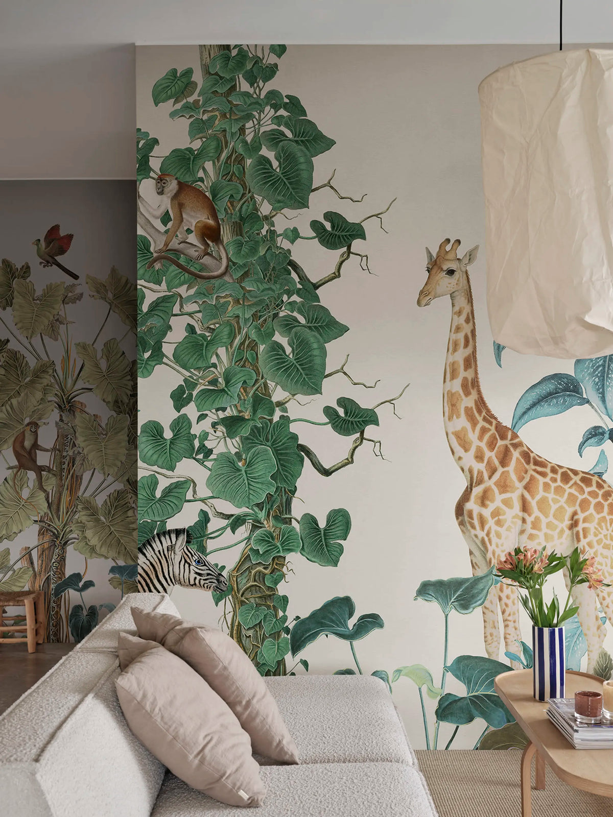 Wildlife Stroll, Multi Mural Wallpaper - room preview 02