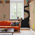 Camper, Brown Mural Wallpaper - room preview 02