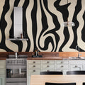 Dizzy, Black Mural Wallpaper - room preview 02