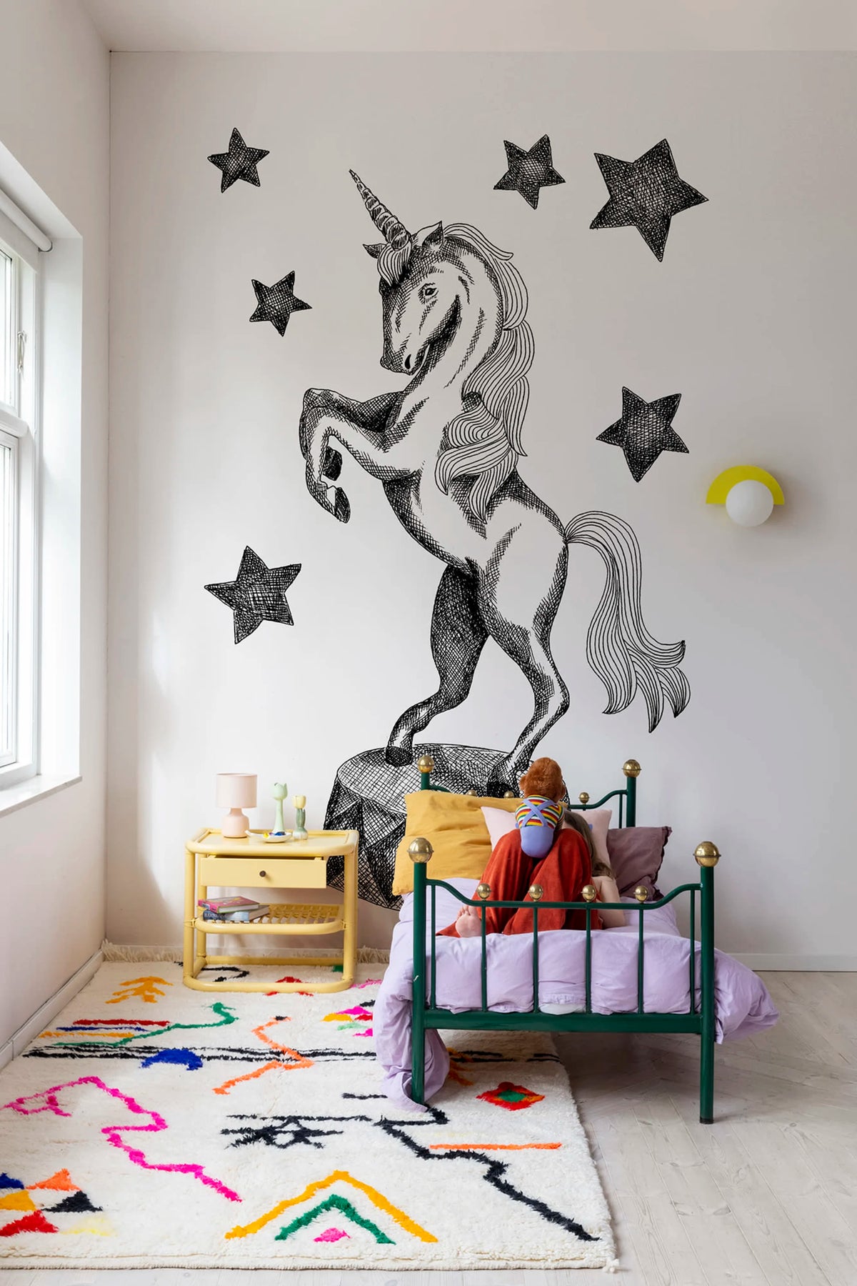 Circus Animal, Unni Mural Wallpaper - room preview 02