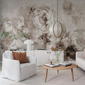 Peony Garden, Vintage Mural Wallpaper - room preview 02