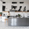 Bold Lines, Black Mural Wallpaper - room preview 02