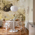 Marble Stream, Gold Mural Wallpaper - room preview 02