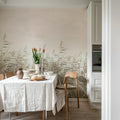 Dreamy Reed, Pink Mural Wallpaper - room preview 02