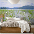 Paddy Field, Green Mural Wallpaper - room preview 02