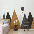Balloon Mountain, Natural Mural Wallpaper - room preview 02