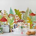 Autumn Meadow, Rainbow Mural Wallpaper - room preview 02
