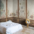 Poetic Panels, Vintage Mural Wallpaper - room preview 02