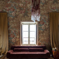 Lush Grove, Orange Mural Wallpaper - room preview 02