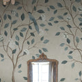 Chinoiserie Dream, Blue Mural Wallpaper - room preview 02
