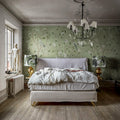 Chinoiserie Dream, Green Mural Wallpaper - room preview 02
