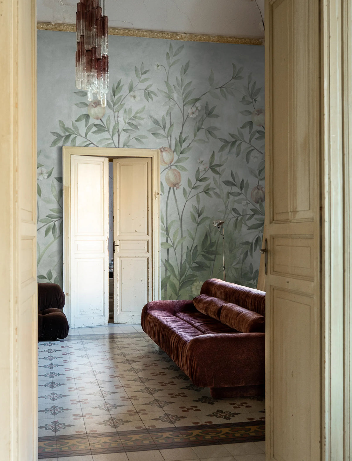 Pome Greenery, Summer Green Mural Wallpaper - room preview 02