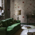 Grand Flower Thread, Sand Mural Wallpaper - room preview 02