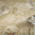 Water Song, Sand Mural Wallpaper - room preview 02