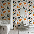 Dog Walk, Multi Mural Wallpaper - room preview 02