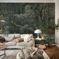 Secret Well Repeatable, Light Blue Mural Wallpaper - room preview 02