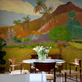 Tahitian Landscape by Gauguin Mural Wallpaper - room preview 02