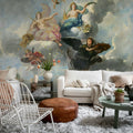Royal Magnificence, Blue Mural Wallpaper - room preview 02