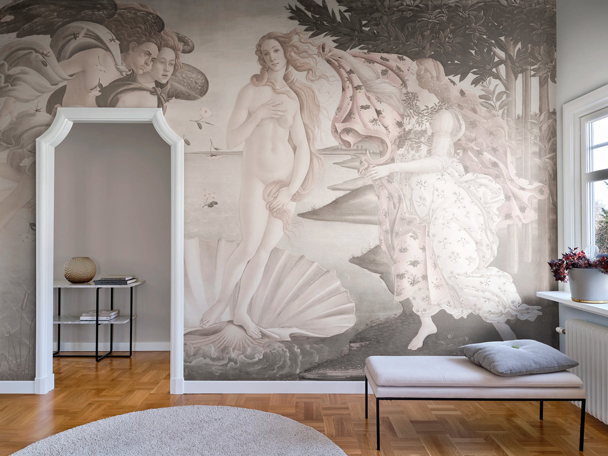 Venus Birth, Dusk Mural Wallpaper - room preview 02