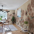 Sunflowers Repeatable, Soft Mural Wallpaper - room preview 02