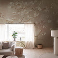 Almond Blossom, Beige Mural Wallpaper - room preview 02