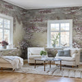 Water Lilies Monet, Beige Mural Wallpaper - room preview 02