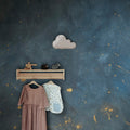 Sky Star, Dark Blue Mural Wallpaper - room preview 02