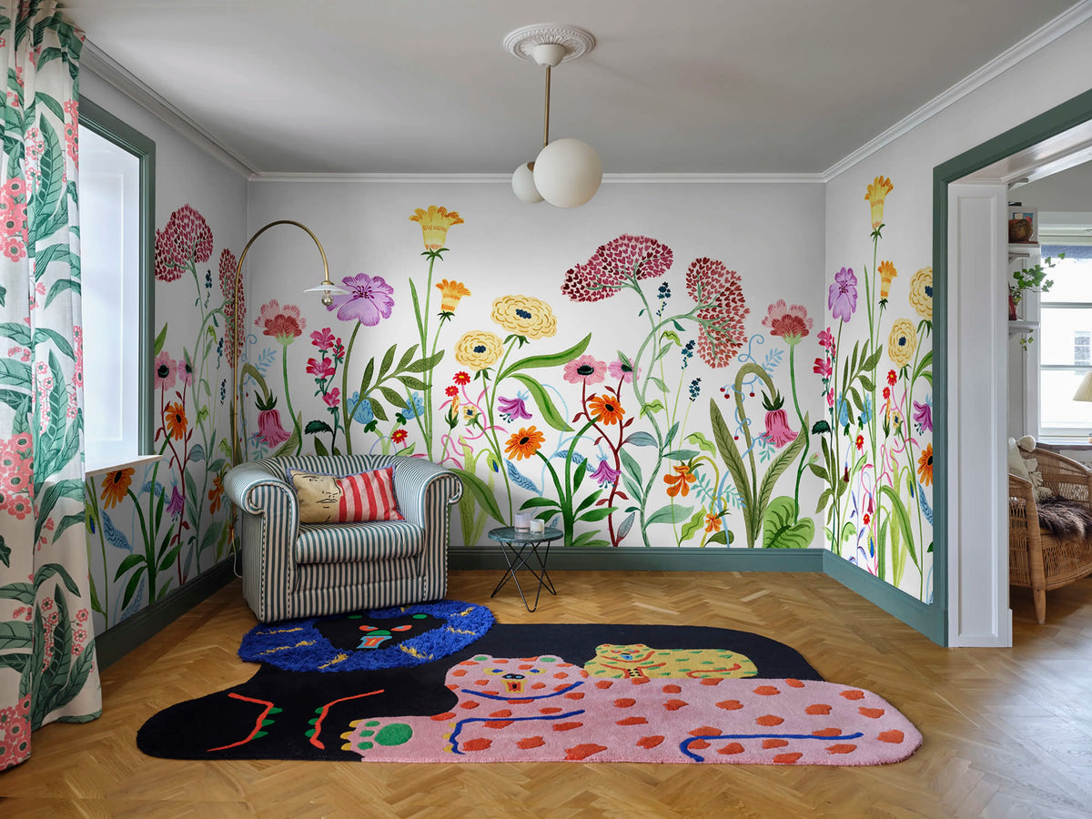 Summerfield, Multi Mural Wallpaper - room preview 02