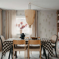 Tall, Beige Mural Wallpaper - room preview 02