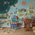 Fun Town, Multi Mural Wallpaper - room preview 02
