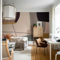 Abstract Art, Pastel Mural Wallpaper - room preview 02