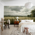 Country Road Painting, Beige Mural Wallpaper - room preview 02
