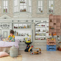 Candyshop, Beige Mural Wallpaper - room preview 02