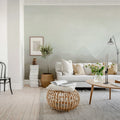 Gradient Flow, Beige Mural Wallpaper - room preview 02