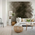 Color Flow, Ash Mural Wallpaper - room preview 02