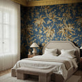 Nature of Eden, Blue Mural Wallpaper - room preview 02